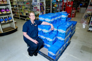 Bottled water running off shelves after alert
