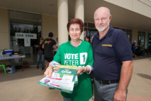 Peter Crisp leaves his mark on Mildura
