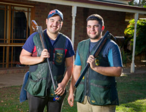 Mildura Clay Target Club duo firing up