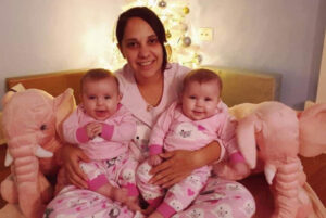 ‘She was an amazing mother to her twins’