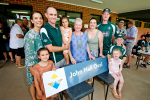 Mildura West honours club legend John Hall