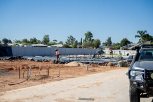 Worker housing ahead of schedule