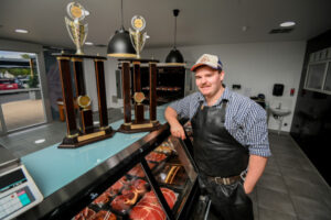 Butcher carves up at awards