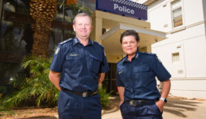 Mildura’s top cop gets back to work