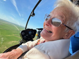 Flying high at 93 years young
