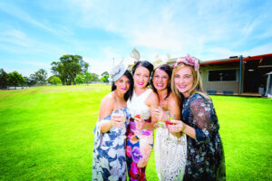 Good times on Oaks Day: Friends, wine and sun at Gol Gol