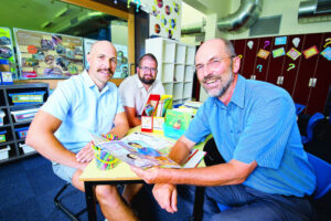 Men aim to inspire kids