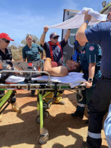 Mildura rider badly hurt during deadly desert event