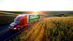 Truck to drive up cancer checks