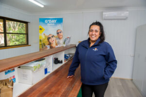 Flood repairs under way at Buronga