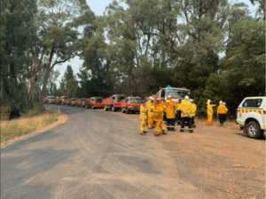 Emotional return for Sunraysia firefighters