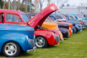 Hot rods roll to the river