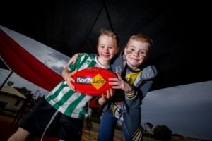 Koorlong students show their colours on final day of term