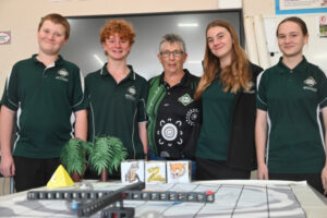 Junior engineers program a world-class interview
