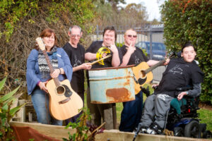 The Christie Centre band and choir: Sunny talents sound gift of music