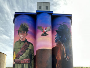 Walpeup silo art in line for award