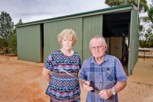 Theft distresses cemetery volunteers