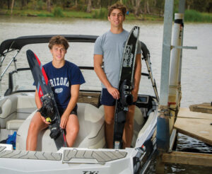 Brothers happy to be back on river