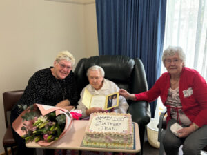 Centenarian club gains new member