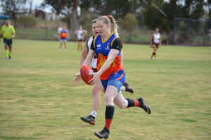 Cardross mid wins Sunraysia Women’s Football League medal