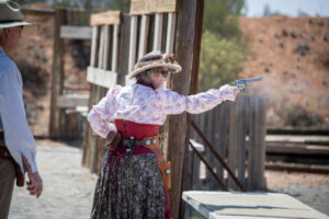 Rootin’ tootin’ cowboy shootin’