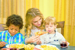 Unhealthy diets start with mum