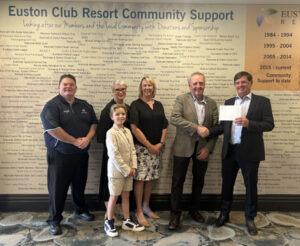 Club rolls up for cancer accom