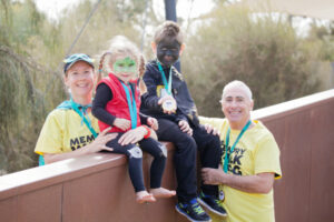 Superheroes show support