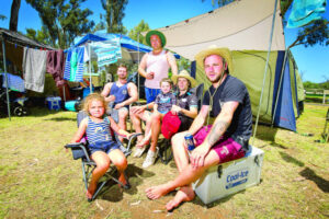 Sunning it up at Apex Park