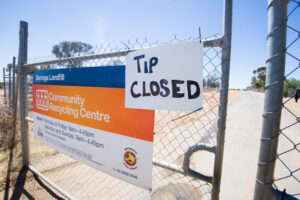 Buronga Landfill shuts shop after fire