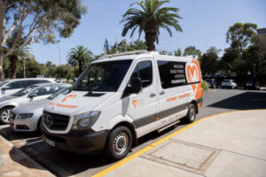 Patient transfer’s maiden voyage