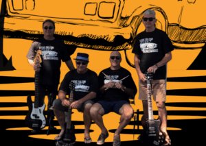 Steve Falcon and the Kingswoods revved up and ready to roll