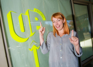 Empty city shops filled UP