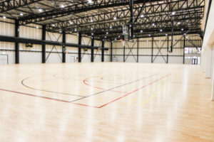 Mildura Sporting Precinct floor coating to give dust the slip