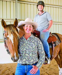 Horseriding is a matter of touch