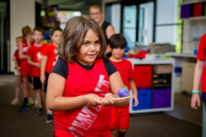 Fun in the house at Ranfurly Primary School