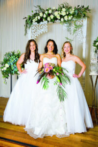 Here comes the bride