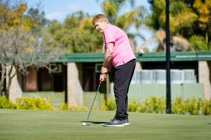 District golf results