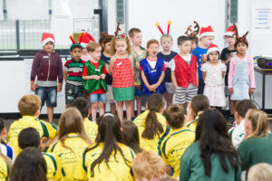 Kindy kids hit the right note