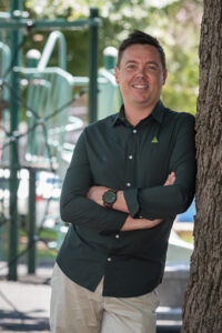 Greens candidate Dean Moss focuses on basin woes in Farrer