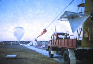 Balloons’ final descent
