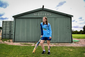 Shania shines with the bat