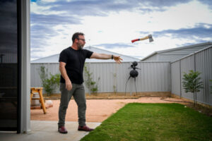 Flying off the handle for fun