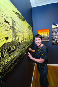 Artist inspired by Mildura’s CBD