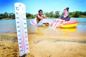 April turns up the heat