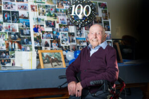 Centenarian Ted still going strong