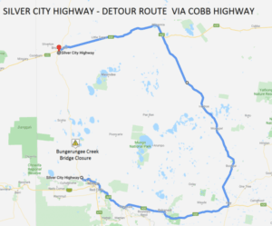 Silver City Highway remains closed