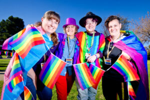 Youth pride at Purple Picnic