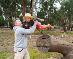 Trees replaced by a growing community