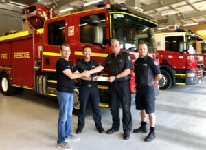 Mildura new year display a bright spot for bushfire funds